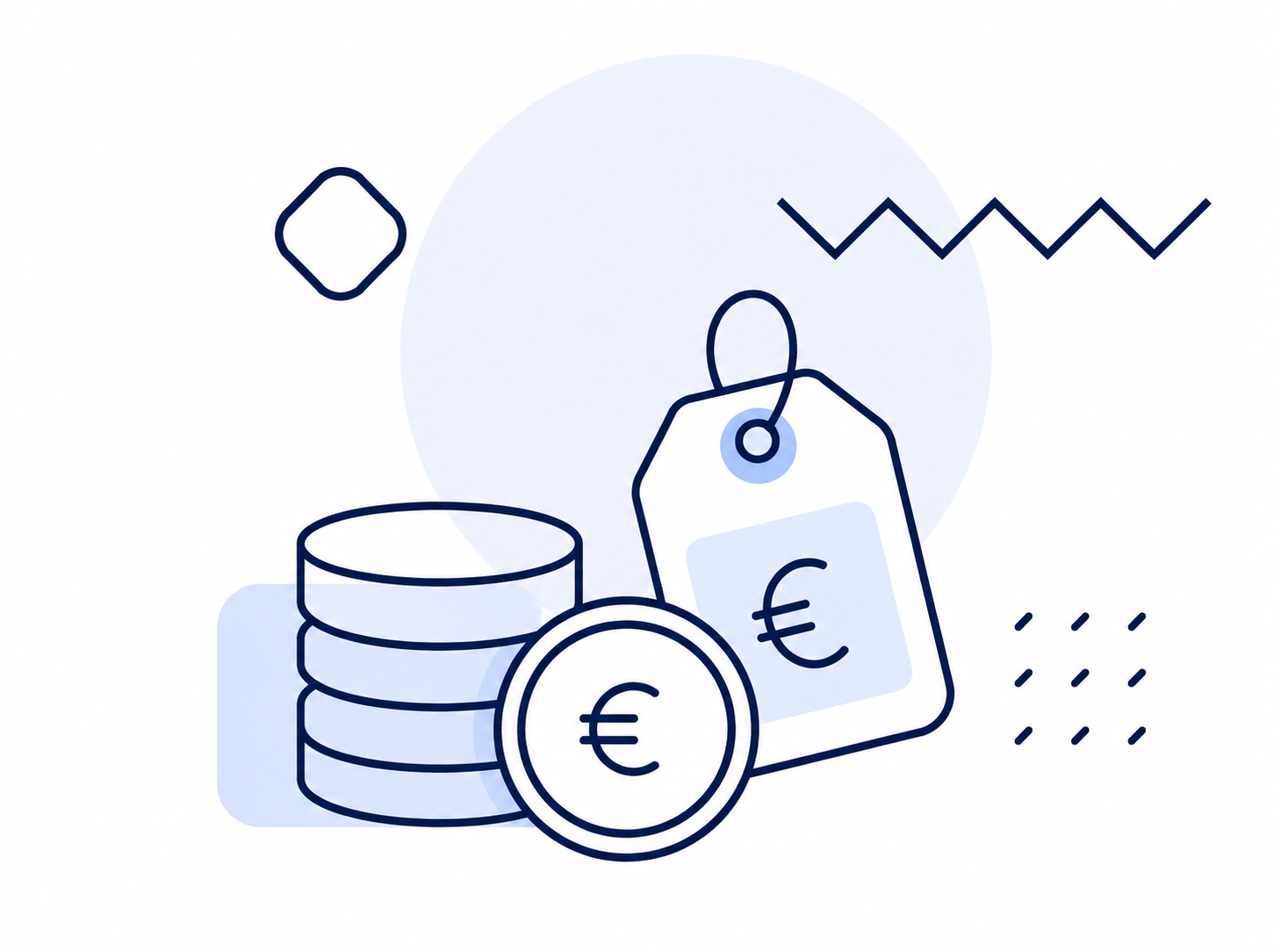 Ilustración: pago con tarjeta